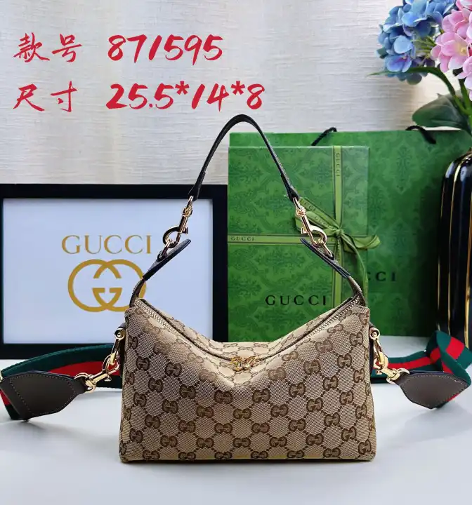 Gucci size：25.5 x14 x 8cm--100
